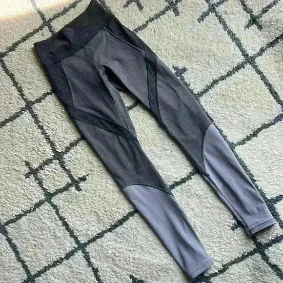 Lululemon Pants leggings in grays size 2  nulu - Picture 2 of 7